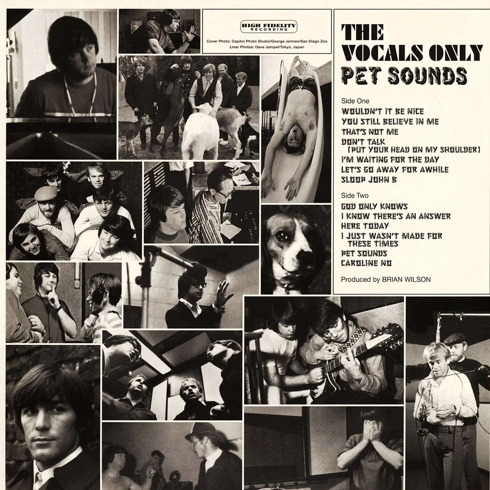 BEACH BOYS – The Vocals Only Pet Sounds LP