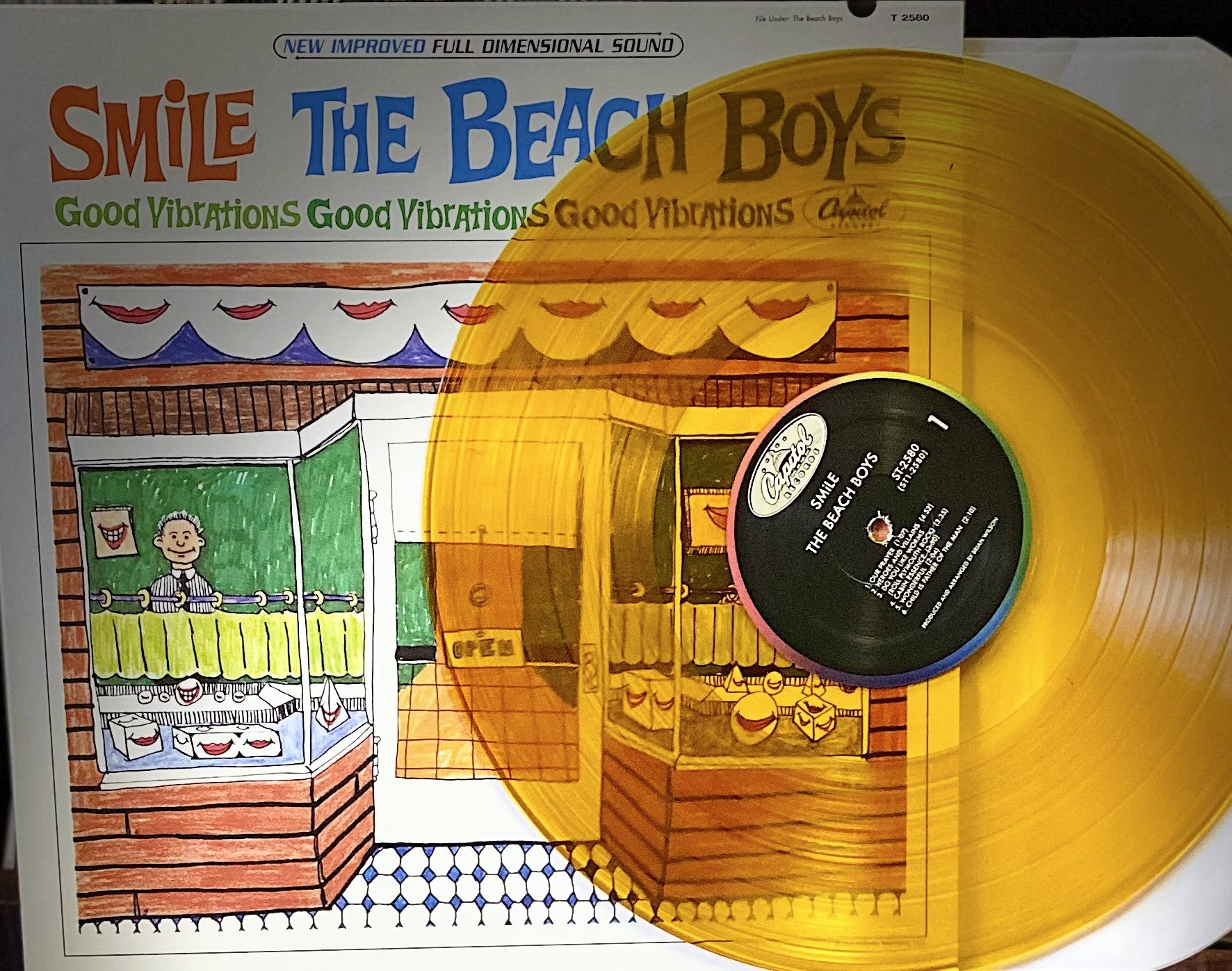 新品 送料込 The Beach Boys Smile アナログ盤 LPレコード BEACH BOYS – Smile LP (color vinyl) – CITY NOISE