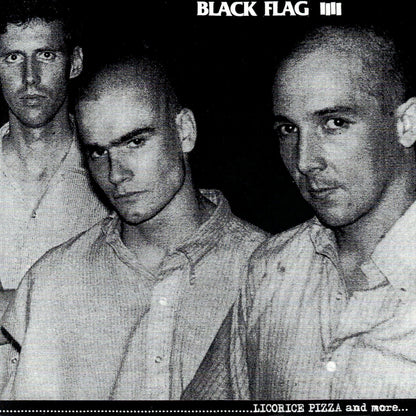 BLACK FLAG – Licorice Pizza And More... 7" (red translucent vinyl)