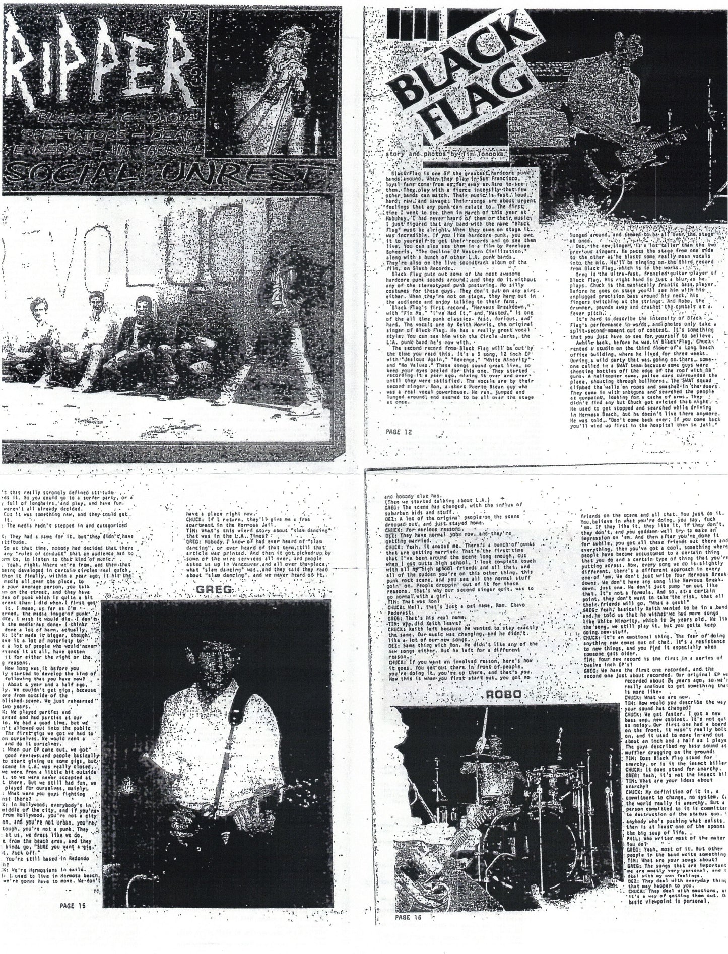 BLACK FLAG – Licorice Pizza And More... 7" (red translucent vinyl)