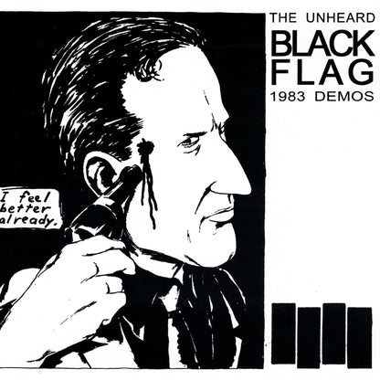 BLACK FLAG – The Unheard 1983 Demos 7" (white vinyl)