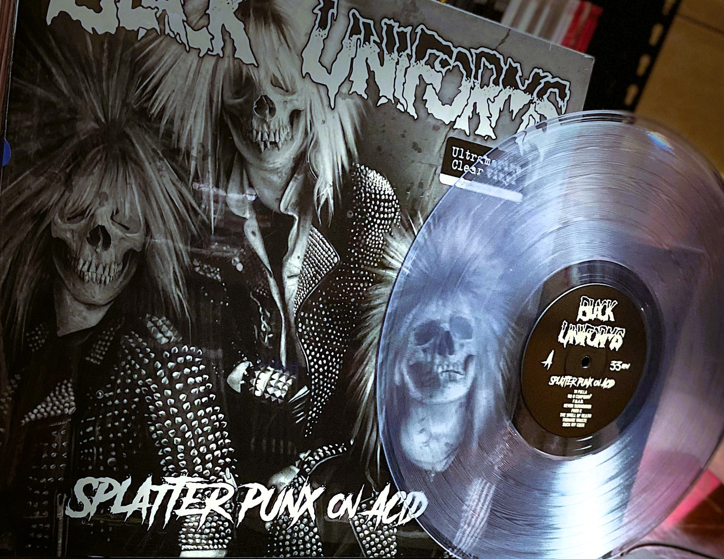 BLACK UNIFORMS – Splatter Punx On Acid LP