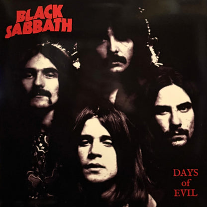 BLACK SABBATH – Days Of Evil LP (color vinyl)