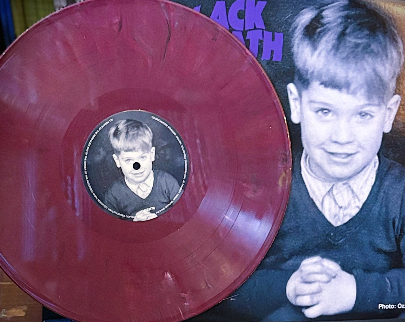 BLACK SABBATH – The Omen LP (color vinyl)