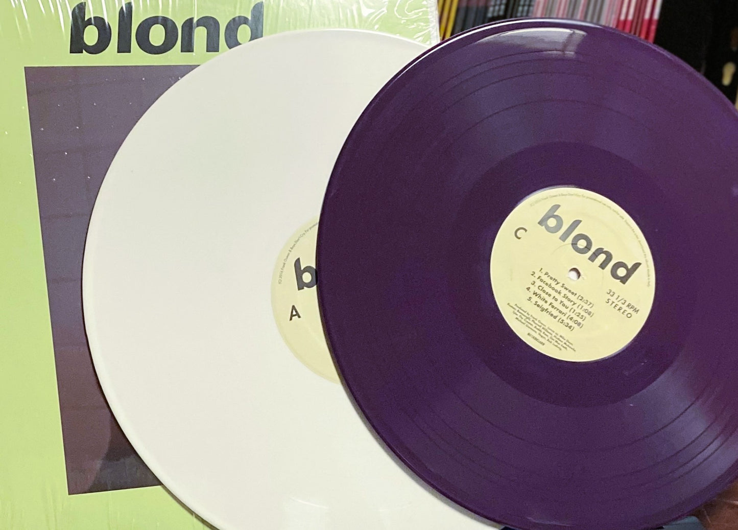 FRANK OCEAN – Blonde 2xLP (color vinyl)