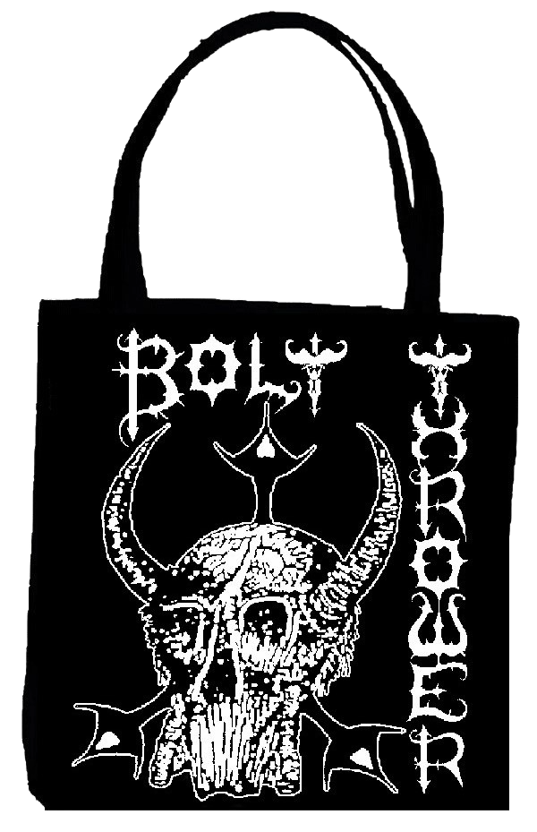 BOLT THROWER | Armored Skull Tote Bag