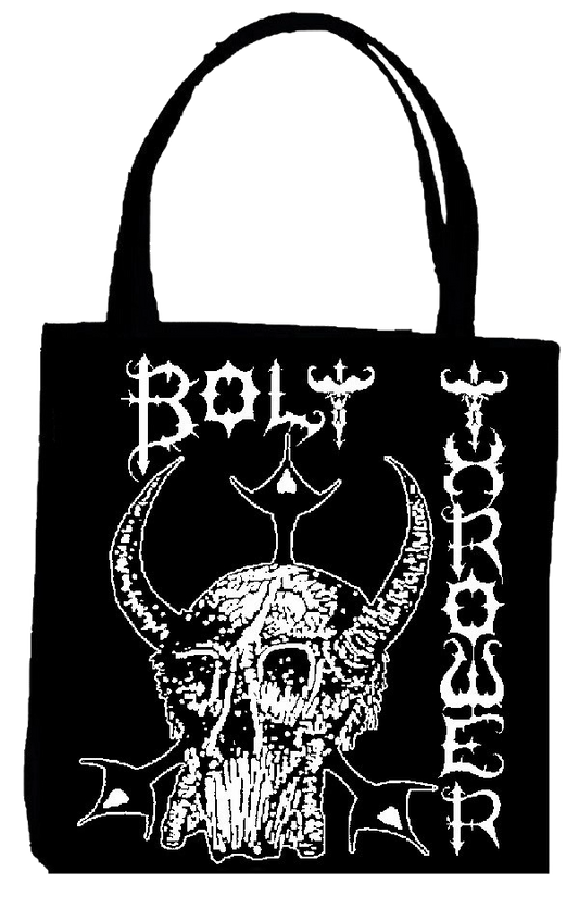 BOLT THROWER | Armored Skull Tote Bag