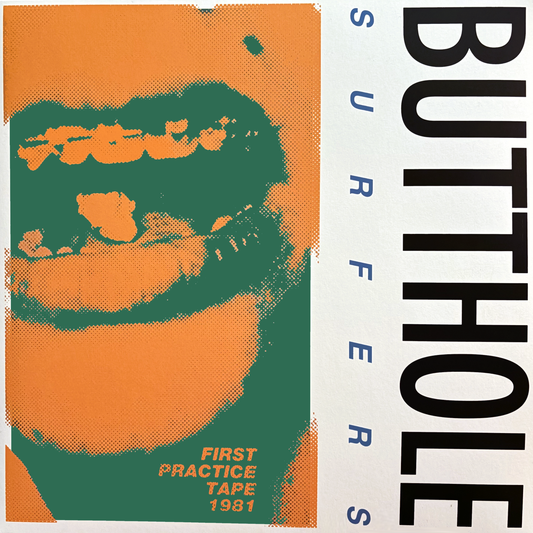 BUTTHOLE SURFERS – First Practice Tape 1981 LP (marbled color vinyl)