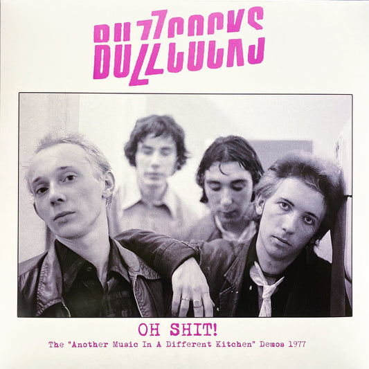 BUZZCOCKS – Oh Shit! • Another Music In A Different Kitchen Demos 1977 LP (indigo blue vinyl)