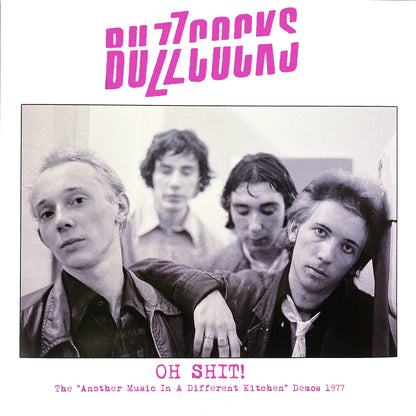 BUZZCOCKS – Oh Shit! • Another Music In A Different Kitchen Demos 1977 LP (indigo blue vinyl)