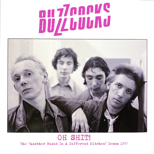BUZZCOCKS – Oh Shit! • Another Music In A Different Kitchen Demos 1977 LP (indigo blue vinyl)