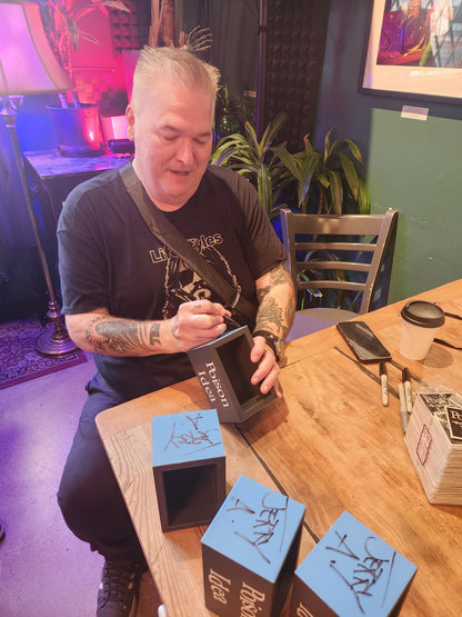 **PREORDER** POISON IDEA – 4xCassette Box Set SIGNED By Jerry A