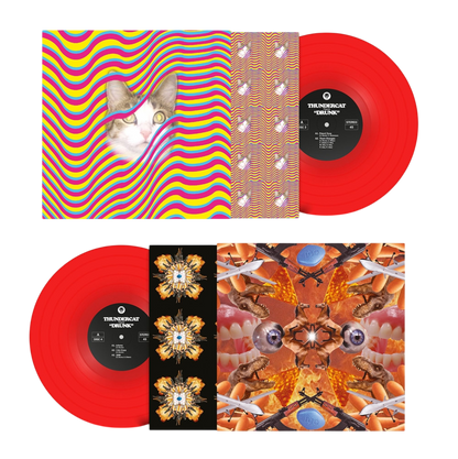 THUNDERCAT – Drunk 4x10" BOXSET (red vinyl)