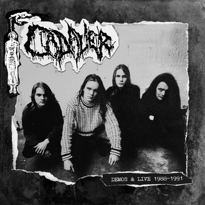 CADAVER – Demos & Live 1988-1991 3xLP (white vinyl)