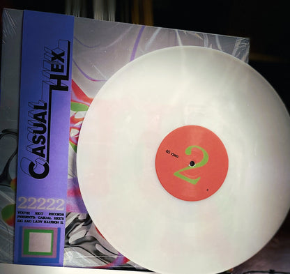 CASUAL HEX – Zig Zag Lady Illusion II LP (milky white marbled vinyl)