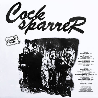 COCK SPARRER – S/T LP