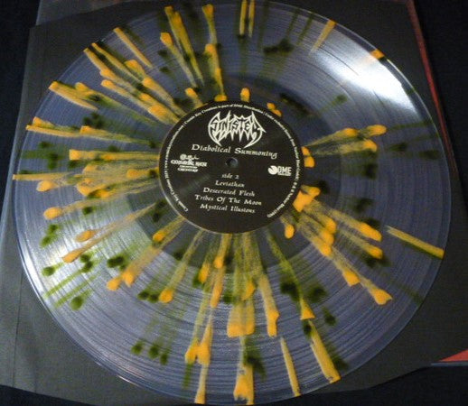 SINISTER – Diabolical Summoning LP (clear splatter vinyl)