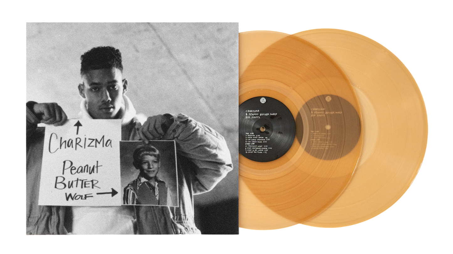 CHARIZMA / PEANUT BUTTER WOLF – Big Shots 2xLP ("Apple Juice" vinyl)