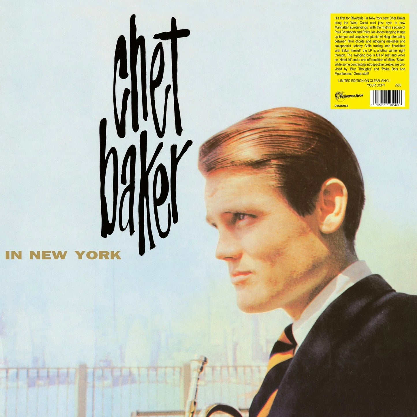 CHET BAKER – In New York LP (clear vinyl)