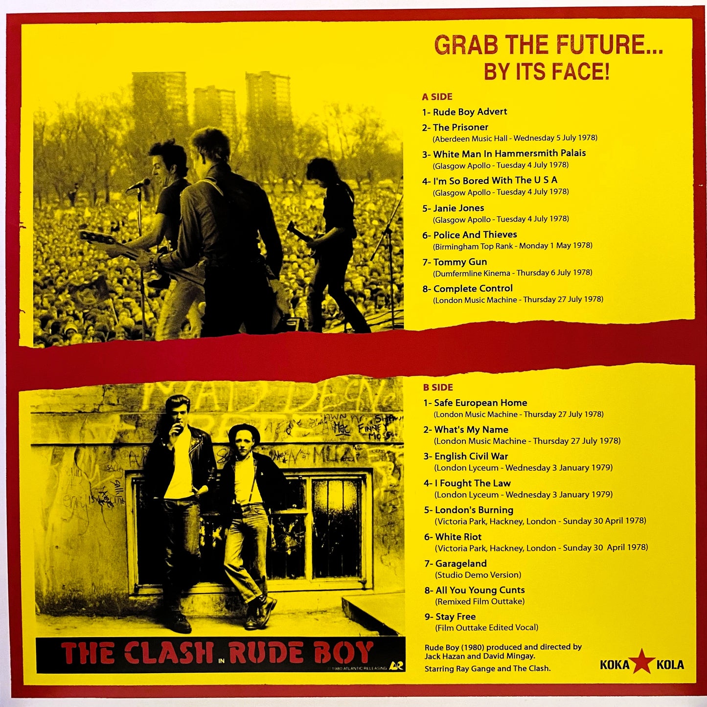 CLASH – Rude Boy OST LP (red vinyl)