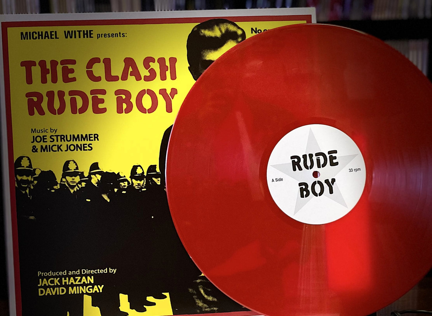 CLASH – Rude Boy OST LP (red vinyl)
