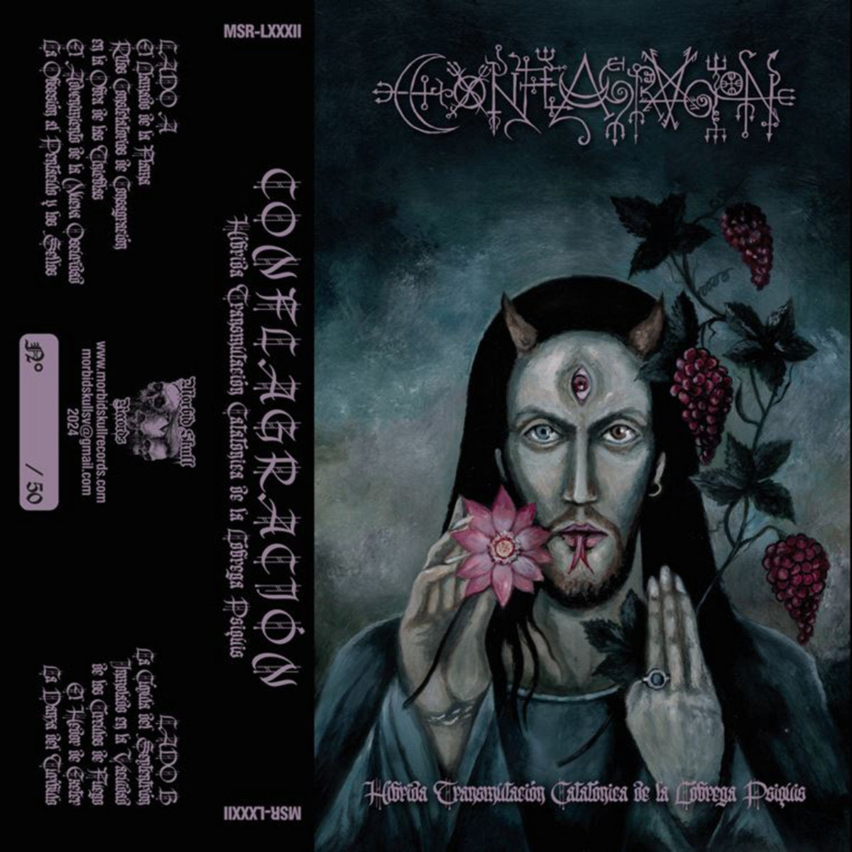 CONFLAGRACIÓN – Híbrida Transmutación Catatónica De La Lóbrega Psiquis Cassette