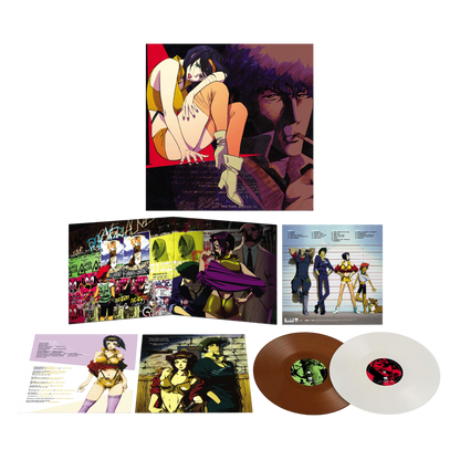 YOKO KANNO / SEATBELTS – Cowboy Bebop OST 2xLP (white/brown vinyl)