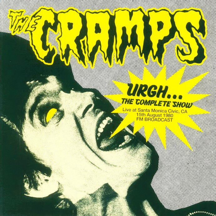 CRAMPS – Urgh... The Complete Show LP (yellow/green splatter vinyl)