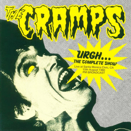 CRAMPS – Urgh... The Complete Show LP (yellow/green splatter vinyl)