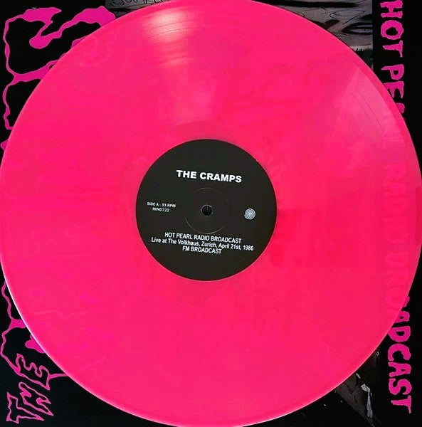 CRAMPS – Hot Pearl Radio Broadcast LP (pink vinyl)