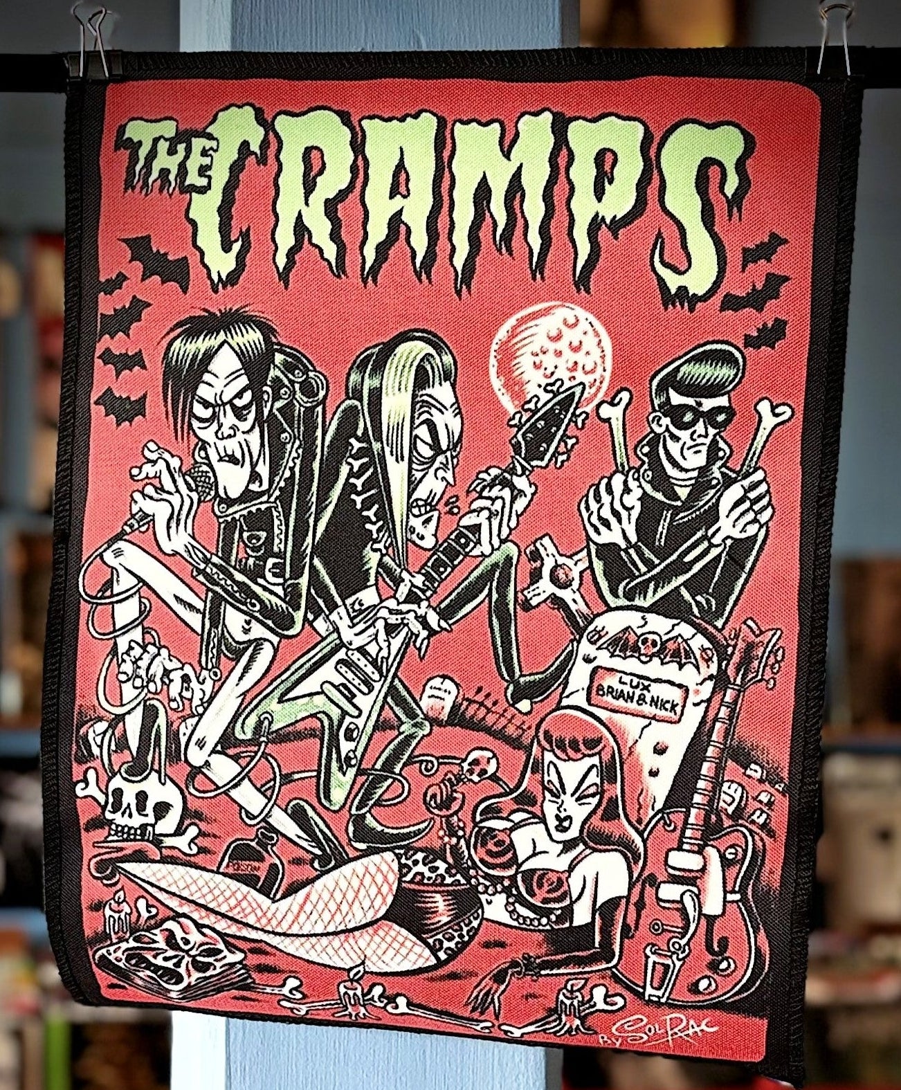 CRAMPS | Boneyard BackPatch