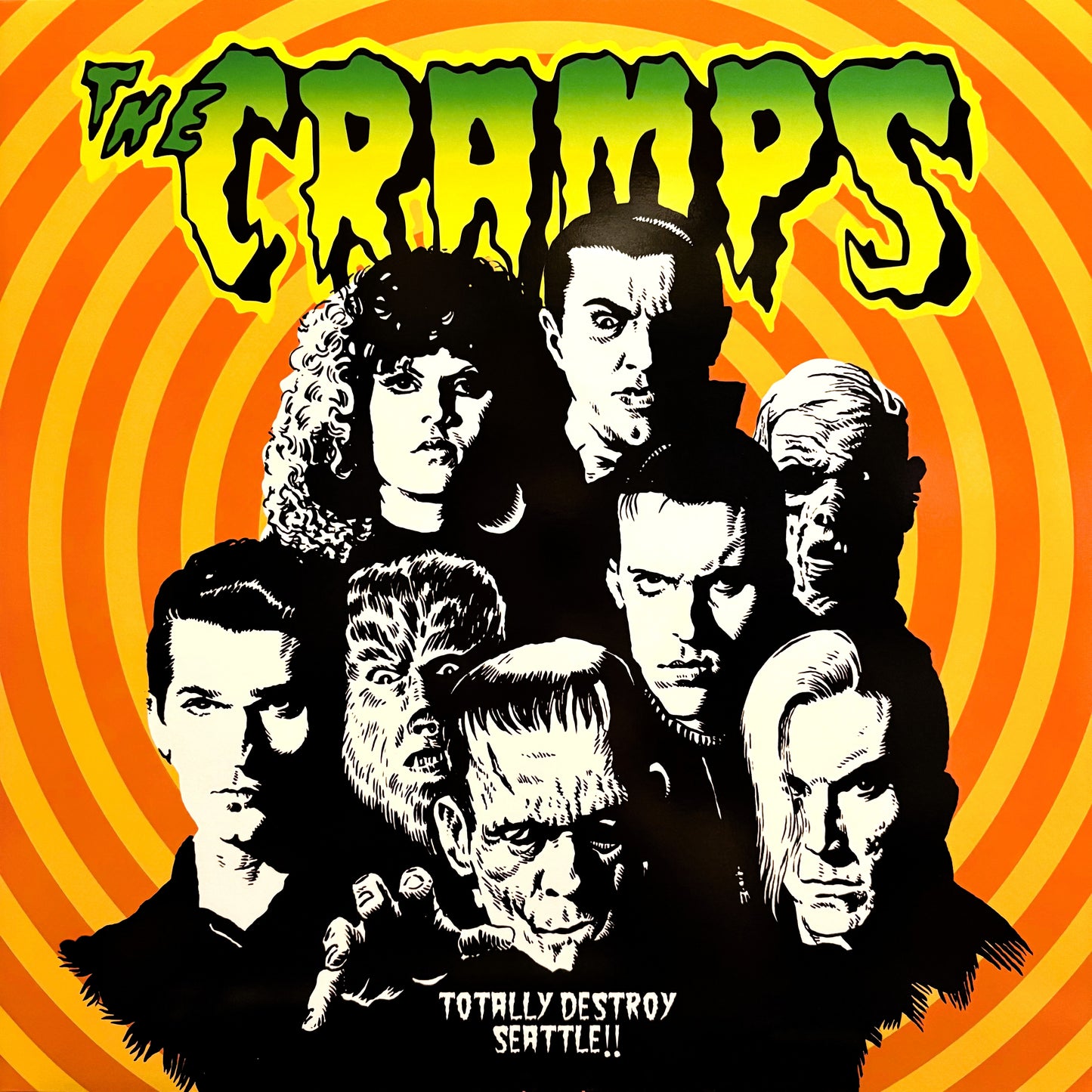 CRAMPS – Totally Destroy Seattle!! LP
