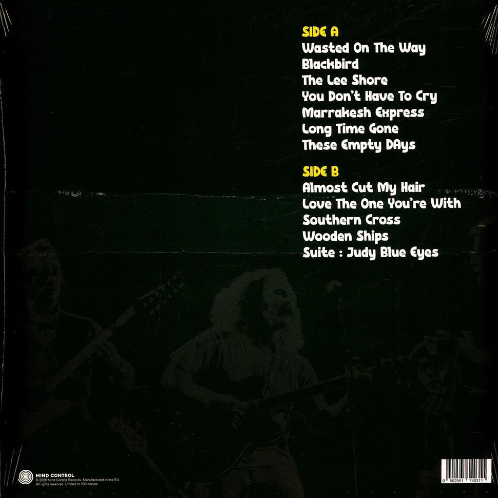CROSBY, STILLS & NASH – Unplugged in Tokyo • Live At Budokan Hall 1991 LP