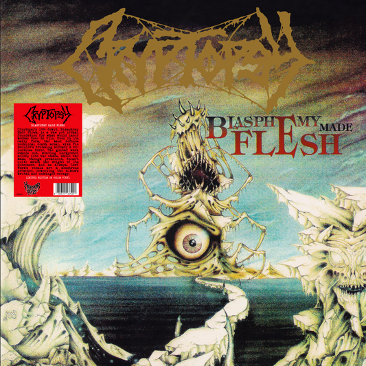CRYPTOPSY – Blasphemy Made Flesh LP (red vinyl)
