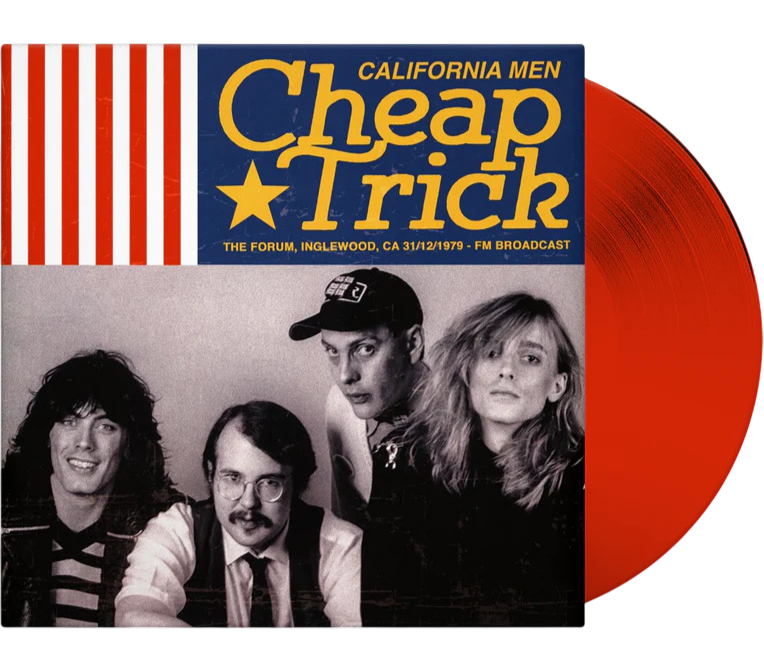 CHEAP TRICK – California Men LP (red vinyl)