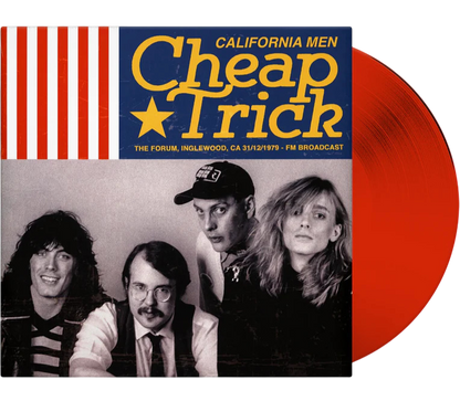 CHEAP TRICK – California Men LP (red vinyl)