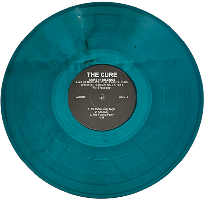 CURE – Ache In Silence • Live At Rock Werchter Festival 1981 2xLP (turquoise vinyl)