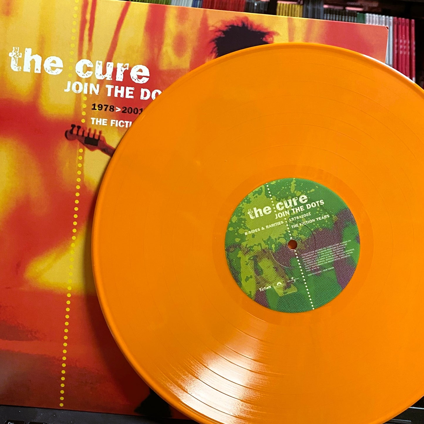 CURE – Join The Dots ✭ B-Sides & Rarities 1978>2001 ✭ The Fiction Years LP (orange vinyl)