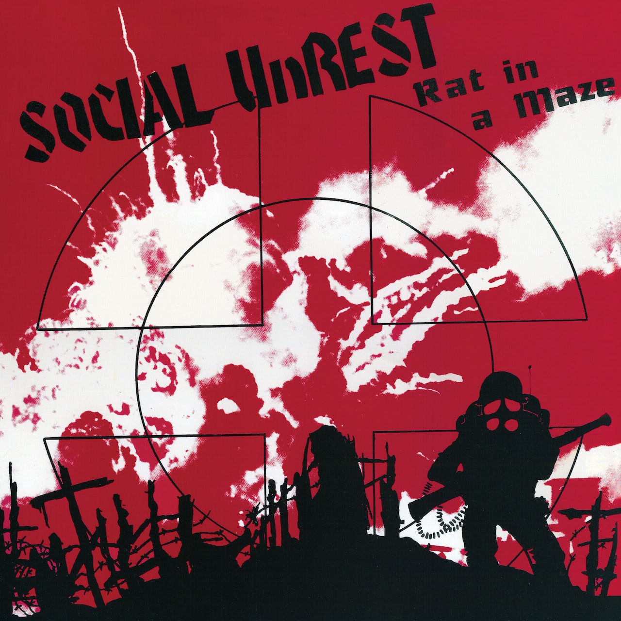 SOCIAL UNREST – Rat In A Maze LP (white vinyl)