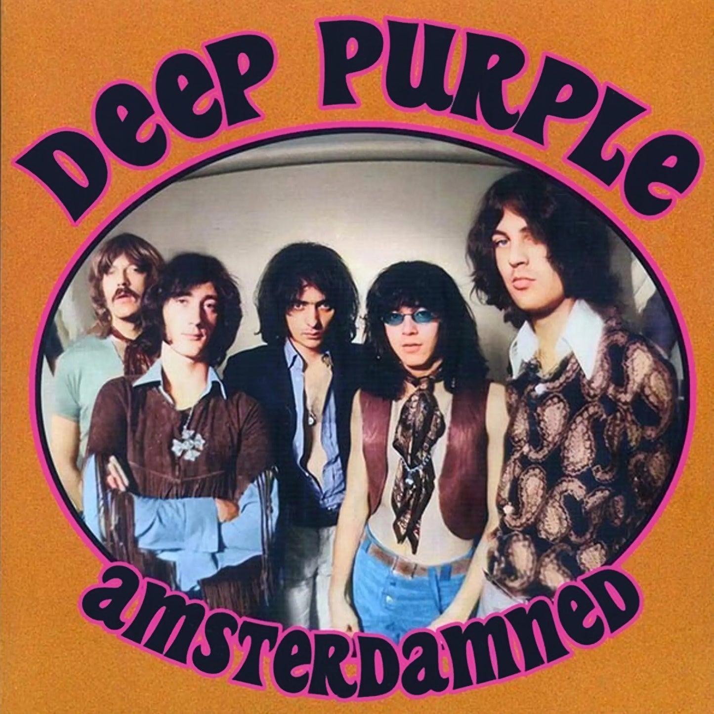 DEEP PURPLE – Amsterdamned • Live At The Paradiso 1969 LP (orange vinyl)