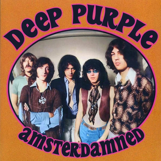 DEEP PURPLE – Amsterdamned • Live At The Paradiso 1969 LP (orange vinyl)