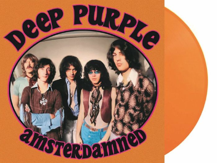DEEP PURPLE – Amsterdamned • Live At The Paradiso 1969 LP (orange vinyl)
