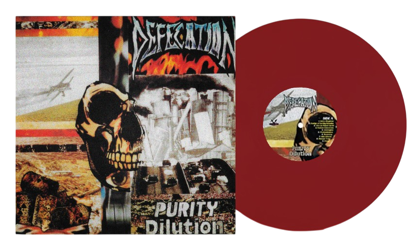 DEFECATION – Purity Dilution LP (red vinyl)