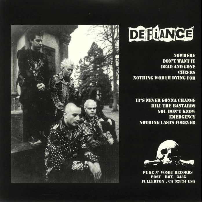 DEFIANCE – Nothing Lasts Forever LP