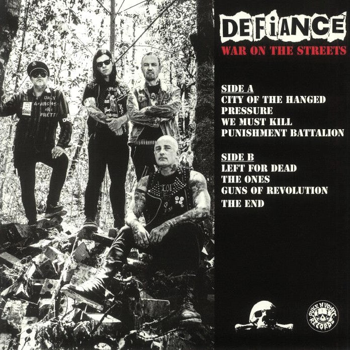 DEFIANCE – War On The Streets LP (yellow vinyl)