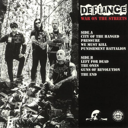DEFIANCE – War On The Streets LP (yellow vinyl)