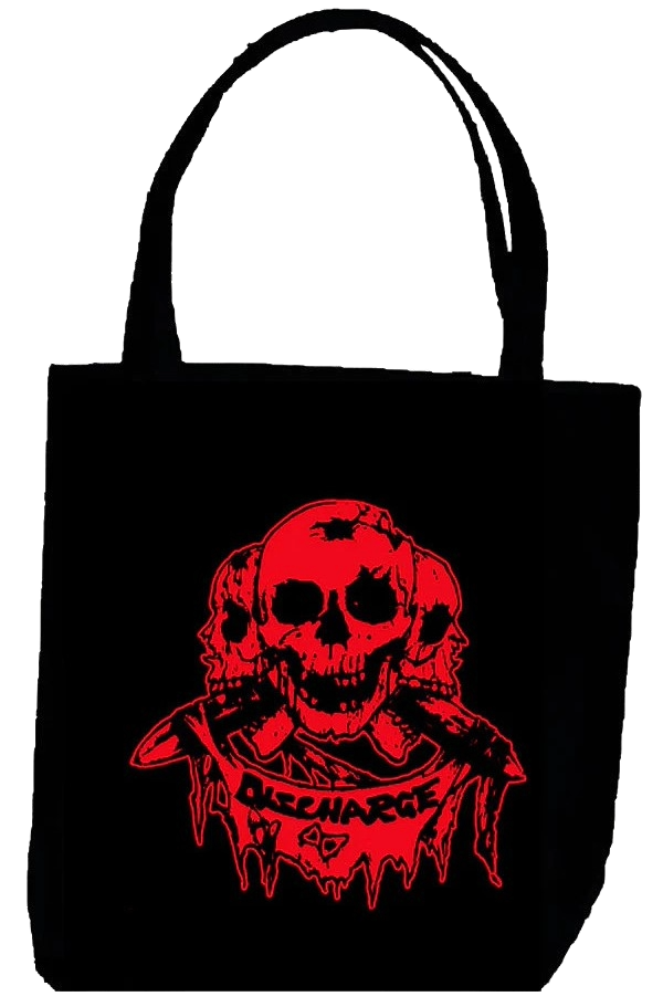 DISCHARGE | Skulls Tote Bag