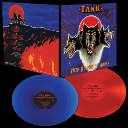 TANK – Filth Hounds Of Hades 2xLP (blue & red vinyl)