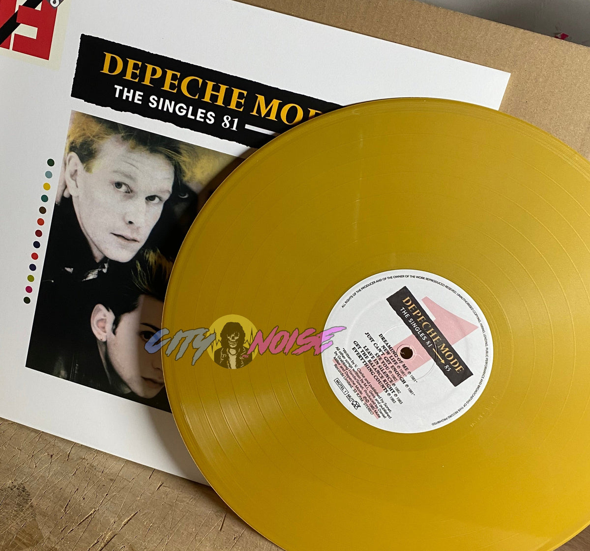 DEPECHE MODE – The Singles 81 → 85 LP (color vinyl)