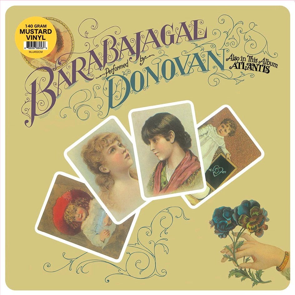 DONOVAN – Barabajagal LP (mustard vinyl)